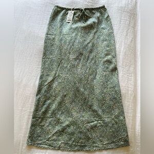 Marine Layer Avery Hemp Midi Skirt